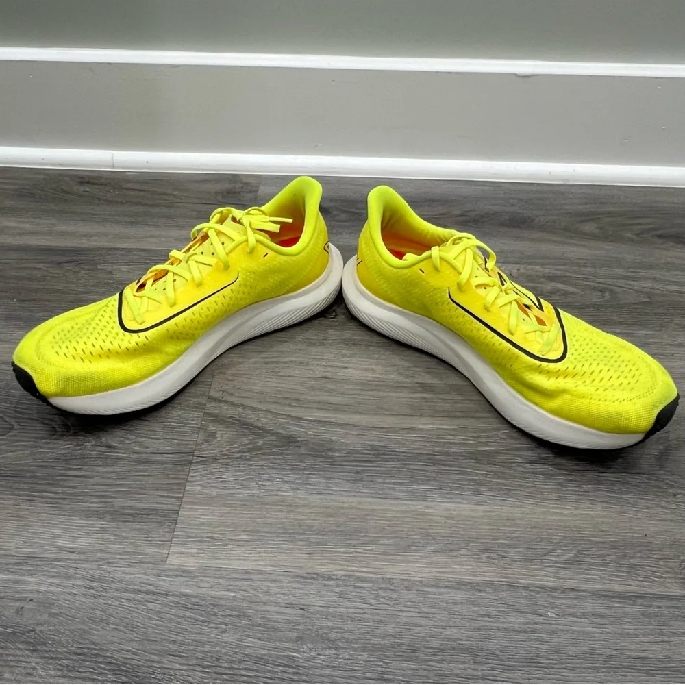 New Balance Neon Yellow Athletic Sneakers - Picture 6 of 6